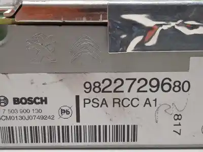 Автозапчасти б/у аудиосистема / радио cd за citroen c4 picasso ii 1.2 thp 130 ссылки oem iam 9822729680 1623788880 
