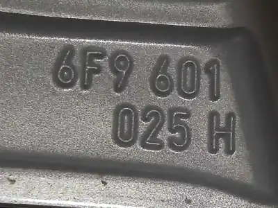 Second-hand car spare part rim for seat arona fr oem iam references 6f9601025h 6f9601025h8z8 