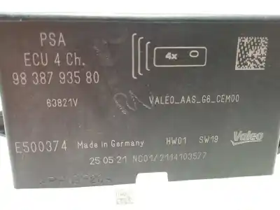 Автозапчасти б/у электронный модуль за ds 3 crossback 1.2 12v puretech ссылки oem iam 9838793580  