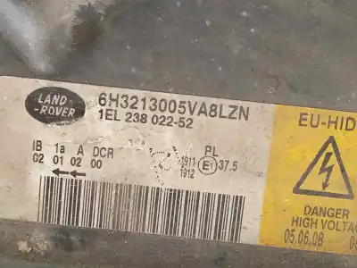 Second-hand car spare part right headlight for land rover range rover (lm) 3.6 td v8 oem iam references 6h3213005va8lzn xbc501723lzn 1el23802252
