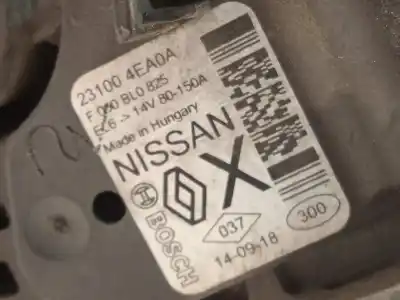 Автозапчасти б/у генератор за nissan pulsar (c13) acenta ссылки oem iam 231004ea0a f000bl0825 