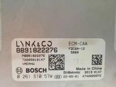 Автозапчасти б/у блок управления двигателем за lynk & co 01 phev ссылки oem iam 8891822276 0261s1057w 