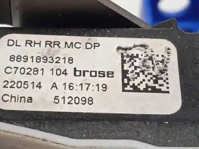 Автозапчасти б/у замок задней правой двери за lynk & co 01 phev ссылки oem iam 8891893218  