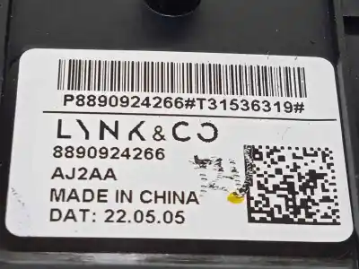Second-hand car spare part left front power window switch for lynk & co 01 phev oem iam references 8890924266 p8890924266 
