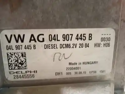 Second-hand car spare part ecu engine control for volkswagen golf vii lim. (5g1) advance bluemotion oem iam references 04l907445b 28445556 