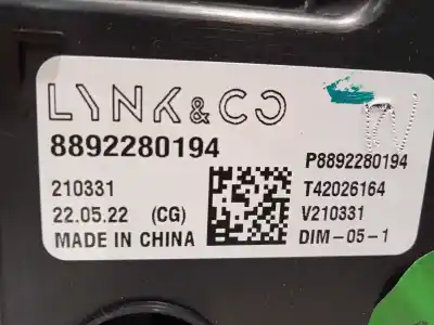Автозапчастина б/у панель інструментів для lynk & co 01 phev посилання на oem iam 8892280194 p8892280194 