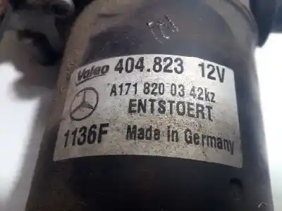 İkinci el araba yedek parçası ön silecek motoru için mercedes-benz clase slk (w171) roadster slk 200 kompressor oem iam referansları a1718200342 404823 