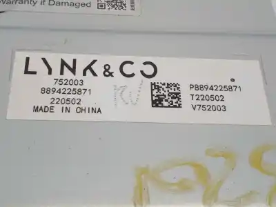 Peça sobressalente para automóvel em segunda mão antena por lynk & co 01 phev referências oem iam 8894225871  