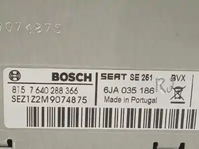 Автозапчасти б/у аудиосистема / радио cd за seat toledo (kg3) reference ссылки oem iam 6ja035186 6ja035186whs 