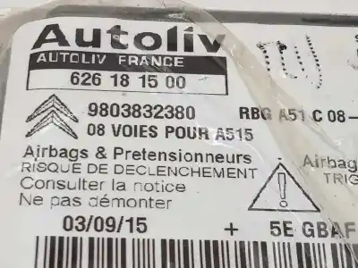 Автозапчастина б/у комплект подушки безпеки для citroen ds3 techno style посилання на oem iam 8247f7 4112py 9801618280