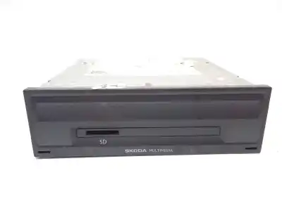 Second-hand car spare part audio system / radio cd for skoda fabia iii (nj3) 1.2 tsi oem iam references 5q0035819  