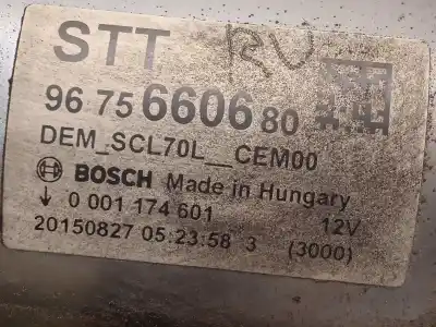 Автозапчасти б/у двигатель запускается за citroen ds3 techno style ссылки oem iam 9675660680 0001174601 