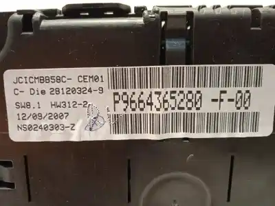 Peça sobressalente para automóvel em segunda mão quadrante por citroen c4 picasso exclusive referências oem iam 9664365280 6103v4 p9664365280