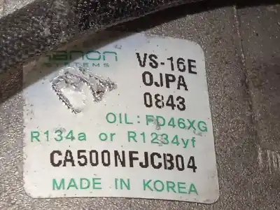 Автозапчасти б/у компрессор кондиционера воздуха за hyundai tucson (tl, tle) 1.6 gdi ссылки oem iam 97701d7550 ca500nfjcb04 