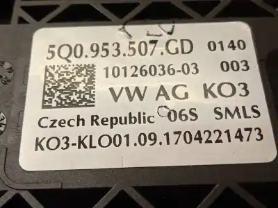 Second-hand car spare part indicator switch for skoda octavia combi (5e5) rs oem iam references 5q0953507gd  