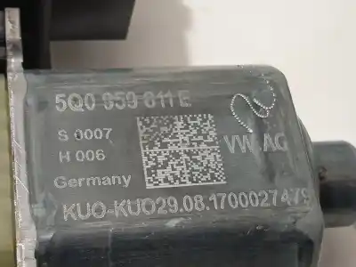 Pezzo di ricambio per auto di seconda mano alzacristalli posteriore sinistro per skoda octavia combi (5e5) rs riferimenti oem iam 5e0839461 5q0959811e 