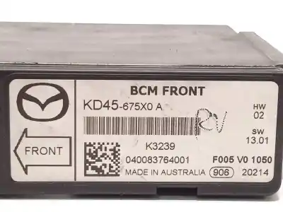 Автозапчасти б/у электронный модуль за mazda cx-5 (kf) 2.2 d ссылки oem iam kd45675x0a f005v01050 