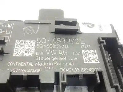 Peça sobressalente para automóvel em segunda mão módulo eletrônico por seat leon st (5f8) x-perience 4drive referências oem iam 5q4959392e  