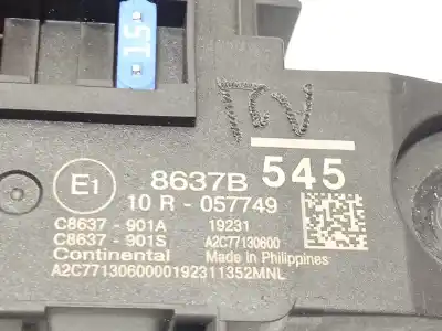 Peça sobressalente para automóvel em segunda mão caixa de fusíveis e relés por mitsubishi asx 2.0 mivec cat referências oem iam 8637b545 a2c77130600 