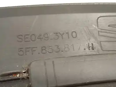 Second-hand car spare part rear left winglet for cupra formentor (km7) 1.5 tsi oem iam references 5ff853817h  5ff853817hgru
