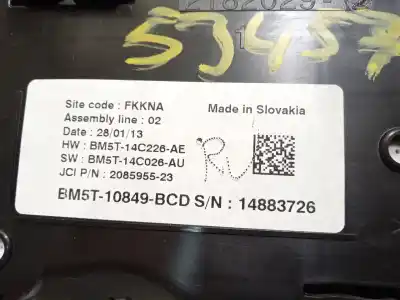 Pezzo di ricambio per auto di seconda mano pannello degli strumenti per ford focus lim. (cb8) trend riferimenti oem iam bm5t10849bcd  1879756