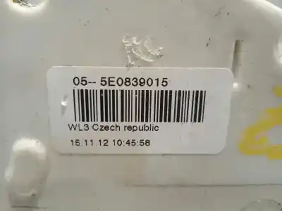 Автозапчастина б/у замок дверей заднього лівого для seat toledo (kg3) reference посилання на oem iam 5e0839015  