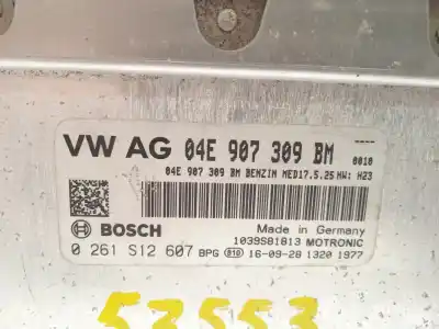 Автозапчастина б/у ебу контролер двигуна для skoda yeti 1.2 tsi посилання на oem iam 04e907309bm 0261s12607 