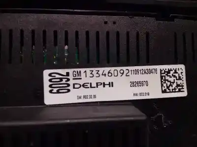 Second-hand car spare part multifunction switch for opel astra j lim. enjoy oem iam references 13346049  13346092