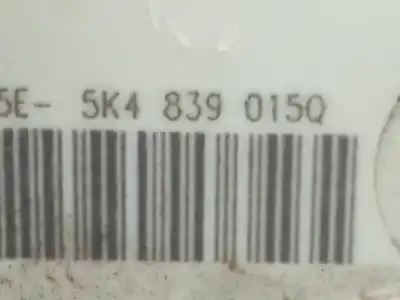 Автозапчастина б/у замок дверей заднього лівого для seat leon st (5f8) 2.0 tdi посилання на oem iam 5k4839015q  