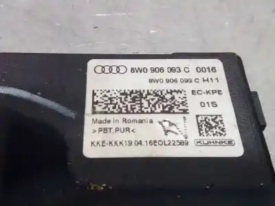 Peça sobressalente para automóvel em segunda mão módulo eletrônico por audi a4 avant (8w5) básico referências oem iam 8w0906093c  