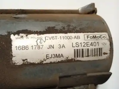 Second-hand car spare part starter motor for ford fiesta (ccn) trend oem iam references cv6t11000ab ls12e401 2380310