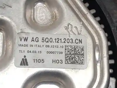 Автозапчастина б/у електро вентилятор для seat leon st (5f8) 2.0 tdi посилання на oem iam 5q0121205s 5q0121203cn 5q0121207ag