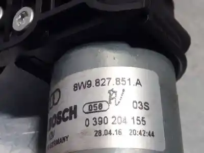 Peça sobressalente para automóvel em segunda mão motor de fechadura central mala por audi a4 avant (8w5) básico referências oem iam 8w9827851a 0390204155 