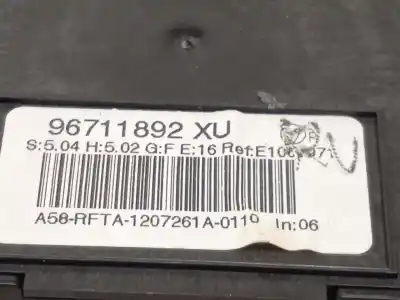 Second-hand car spare part climate control for citroen c3 picasso (sh_) 1.6 hdi 110 oem iam references 96711892xu  
