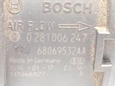Recambio de automóvil de segunda mano de caudalimetro para jeep grand cherokee iv (wk, wk2) 3.0 crd v6 4x4 referencias oem iam 68069532aa  0281006247