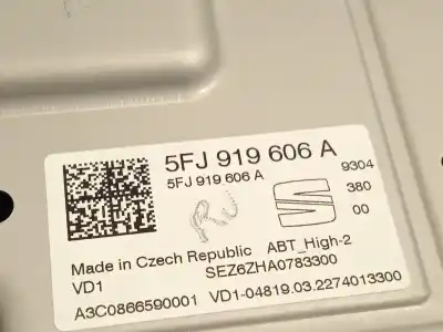 Second-hand car spare part multifunction display for seat ateca (kh7, khp) 2.0 tdi oem iam references 5fj919606a a3c0866590001 