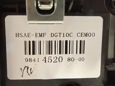 Автозапчастина б/у багатофункційний дисплей для peugeot 208 ii (ub_, up_, uw_, uj_) 1.2 vti 82 посилання на oem iam 9841452080  