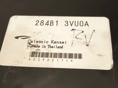 Second-hand car spare part body control unit for nissan note acenta oem iam references 284b13vu0a  