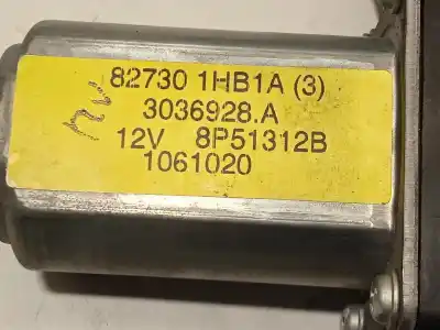 Second-hand car spare part passenger side right window regulator for nissan note acenta oem iam references 807003bb0a 807003bb0auc 827301hb1a