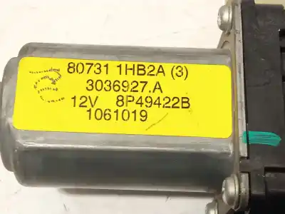 Second-hand car spare part driver left window regulator for nissan note acenta oem iam references 807013vv0a 807013vv0auc 807311hb2a