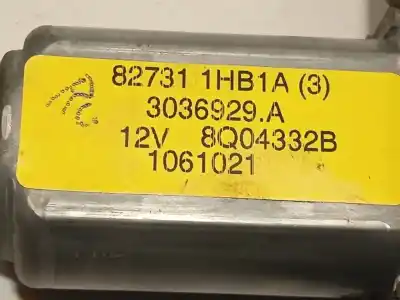 Second-hand car spare part rear right window regulator for nissan note acenta oem iam references 827003vv0a 827003vv0auc 827311hb1a