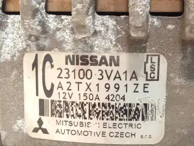 Second-hand car spare part alternator for nissan note acenta oem iam references 231003va1a a2tx1991ze 