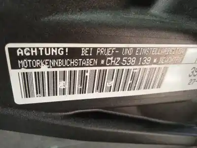 Second-hand car spare part scrapped engine for volkswagen polo 1.0 tsi oem iam references chz  chzl