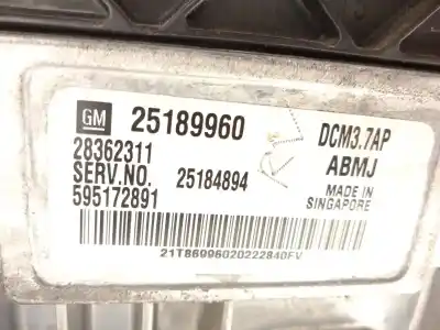 Second-hand car spare part ecu engine control for chevrolet orlando lt oem iam references 25189960 595172891 28362311