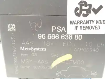 Second-hand car spare part electronic module for peugeot 5008 (0e/0a) desde 05/2009 1.6 hdi oem iam references 9666663880  