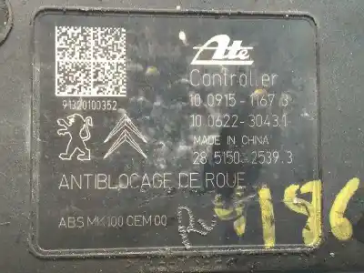 Pièce détachée automobile d'occasion abs (système anti-blocage des roues) pour citroen c3 tonic références oem iam 9802460680 10022001214 10091511673