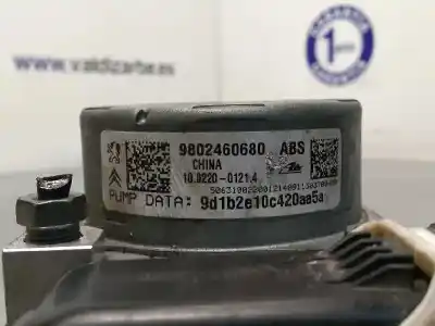 Pièce détachée automobile d'occasion abs (système anti-blocage des roues) pour citroen c3 tonic références oem iam 9802460680 10022001214 10091511673