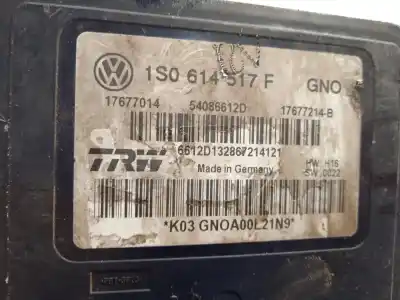 Автозапчастина б/у абс для skoda rapid spaceback (nh1) 1.6 tdi посилання на oem iam 1s0614517f 17677014 54086612d