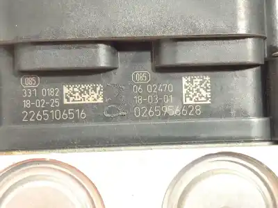 Peça sobressalente para automóvel em segunda mão abs por dacia duster ii prestige referências oem iam 476602738r 269727 0265956628