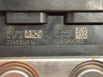 Автозапчастина б/у абс для dacia logan ii laureate посилання на oem iam 476605492r 269633 0265956285